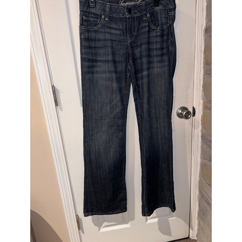 AMERICAN EAGLE SIZE 8 LONG FAVORITE BOYFRIEND JEANS
